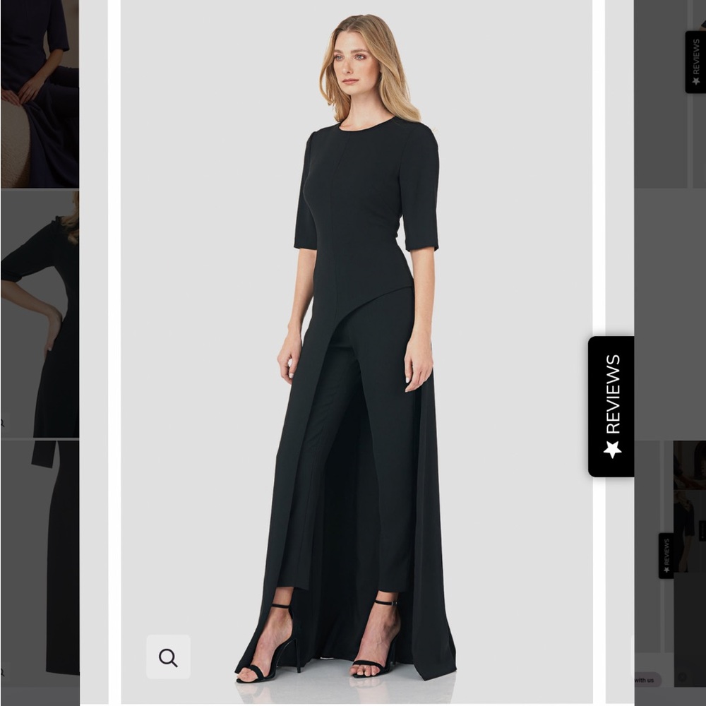 NWT *SOLD OUT* Kay Unger Davina Walk-Thru Jumpsuit